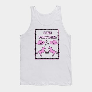 Pink pony gurl Tank Top